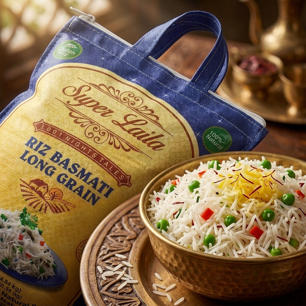 SUPER LAILA - LONG GRAIN BASMATI RICE