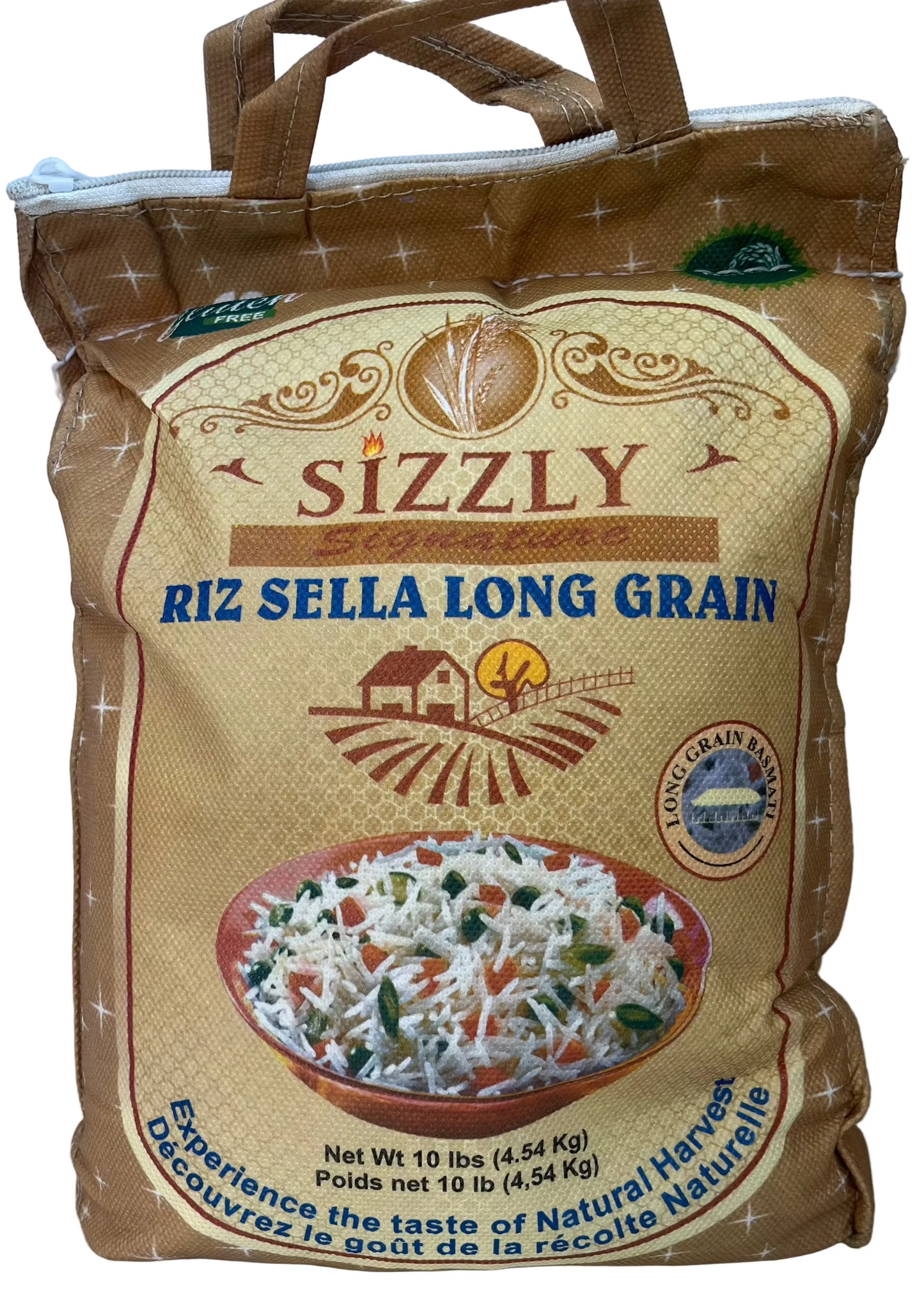 SIZZLY  LONG GRAIN SELLA RICE