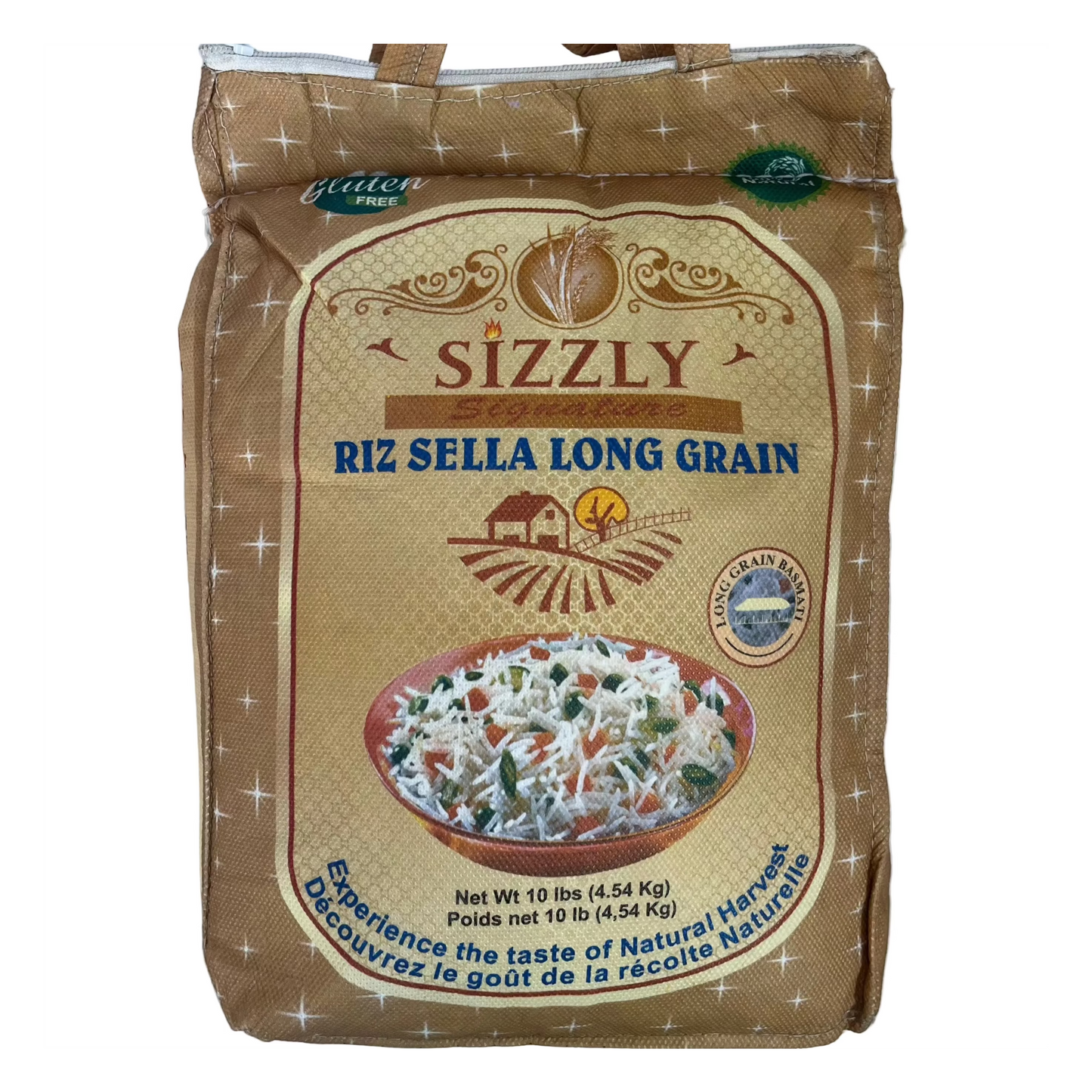 SIZZLY  LONG GRAIN SELLA RICE