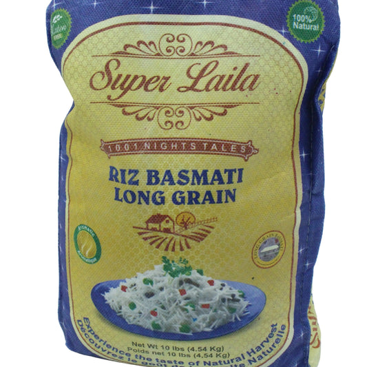 SUPER LAILA - LONG GRAIN BASMATI RICE
