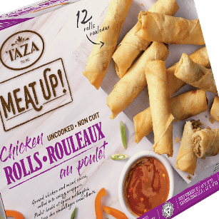 TAZA CHICKEN ROLL ( HALAL)- 20 Pcs ( FROZEN)